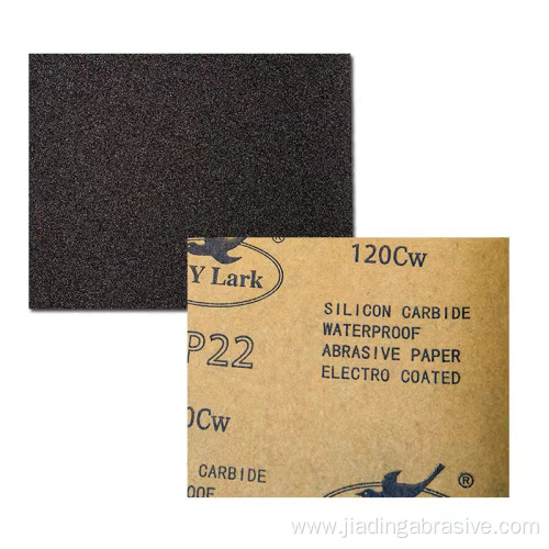 silicon carbide abrasive sandpaper